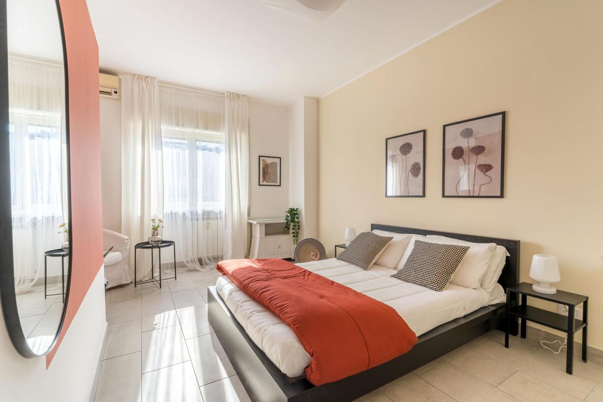Maison Lumiere, Design 5 Min From Tiburtina Station * Rom
